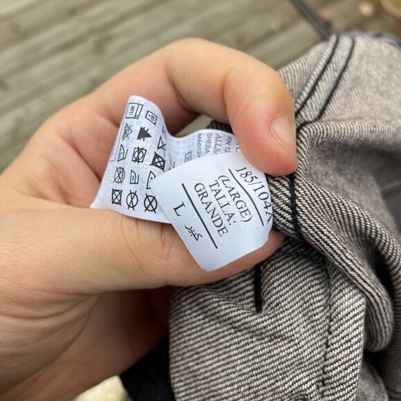 Allsaints Sheba Denim Jacket Large Gray - Picture 5 of 10